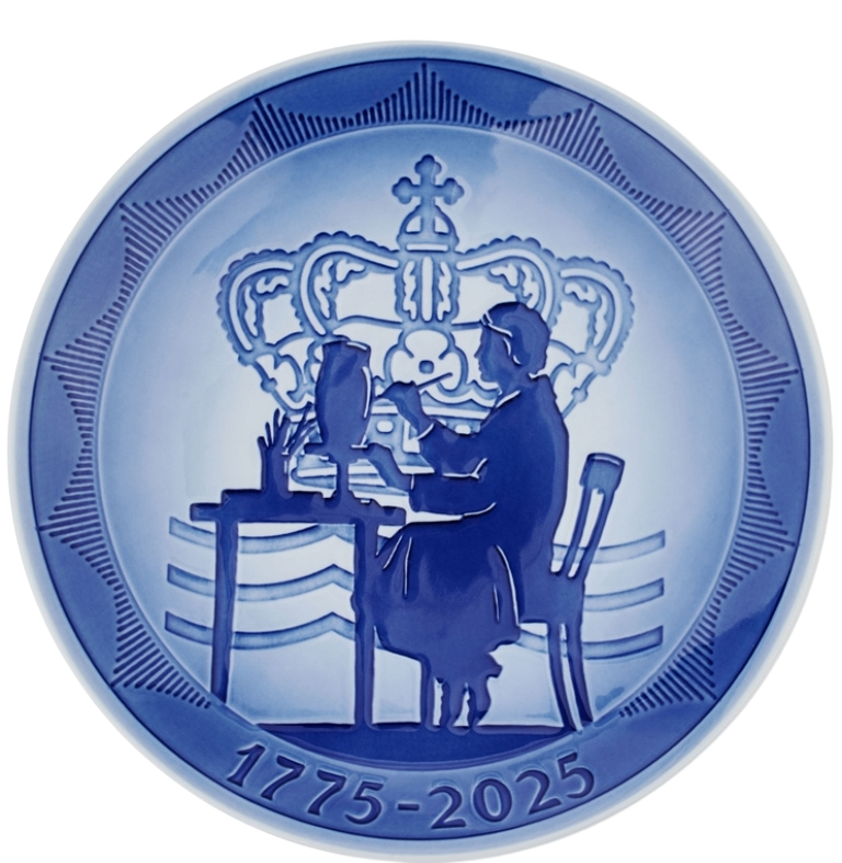 1775 -2025 Royal Copenhagen Anniversary Plate