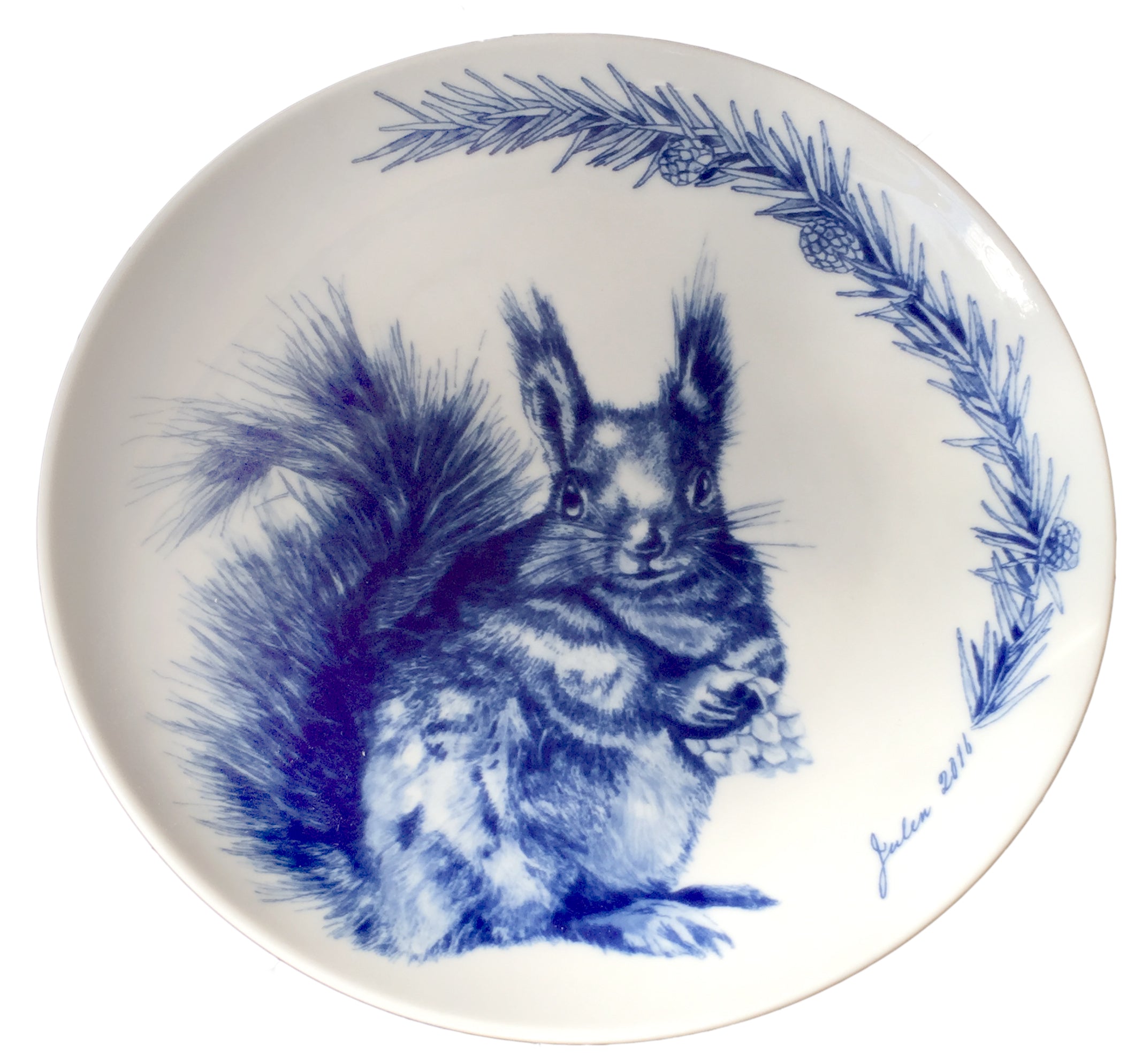 2016 Porsgrund Christmas Plate Dan Plate Trading