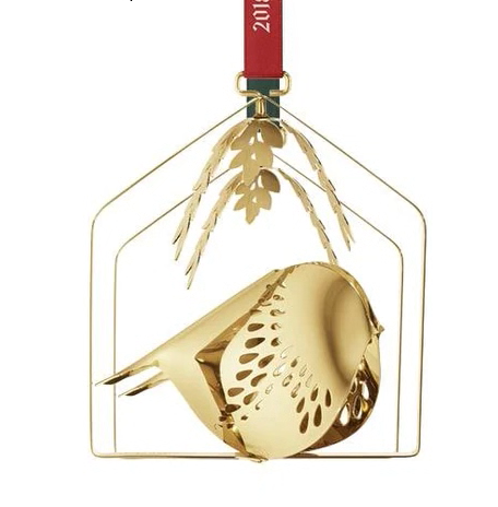 2018 Georg Jensen Christmas Mobile , (Annaul Ornament) Gold Color