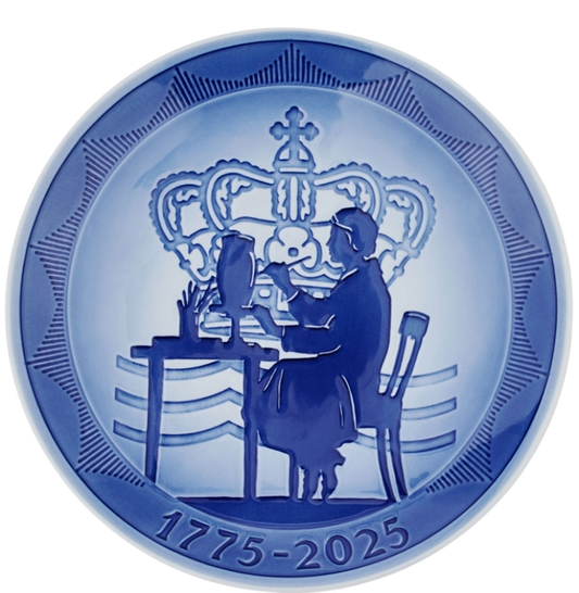 1775 -2025 Royal Copenhagen Anniversary Plate