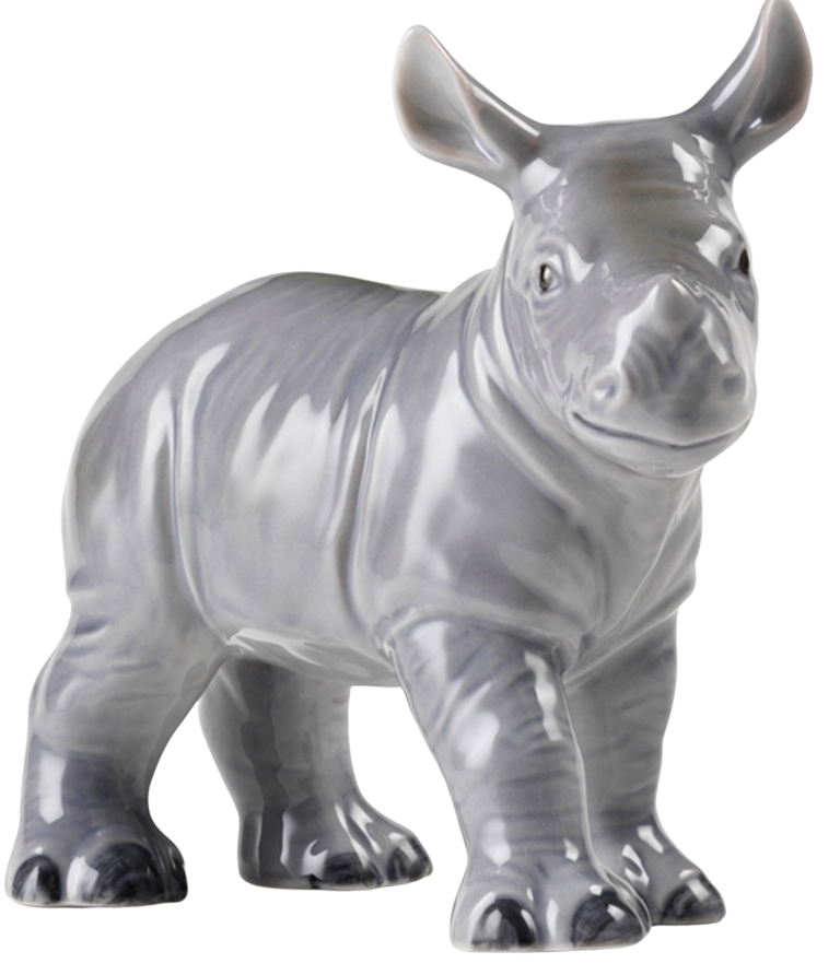 2025  Royal Copenhagen Annual Figurine Baby Rhinoceros