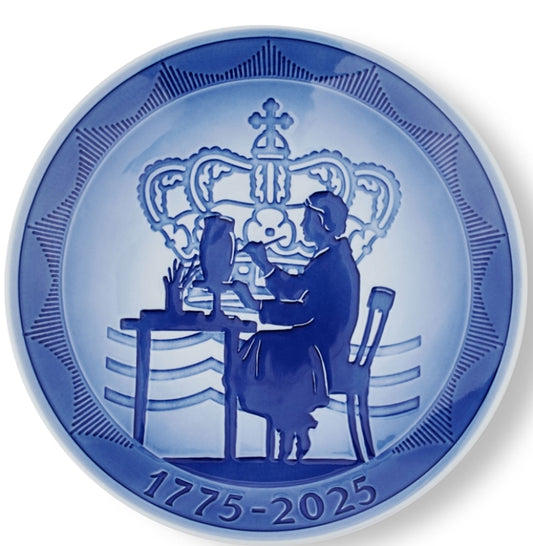 1775 -2025 Royal Copenhagen Anniversary Plate