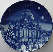 2011 Berlin Design Christmas Plate, English Text