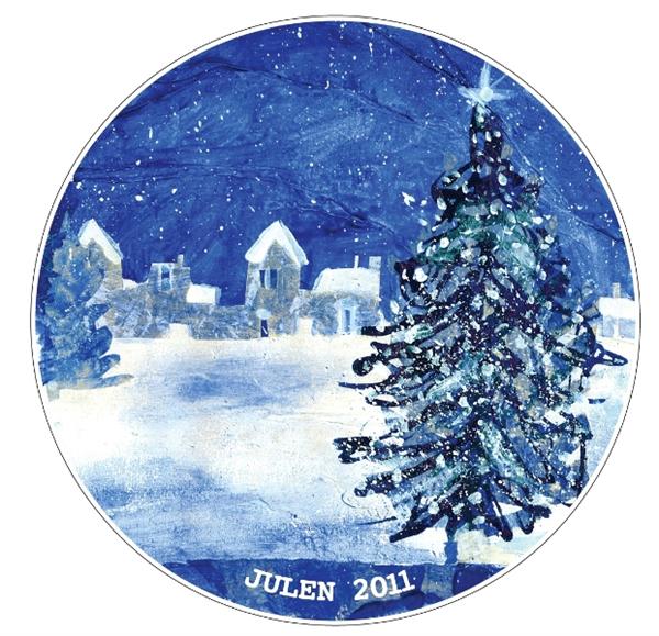 2011 Porsgrund Christmas Plate