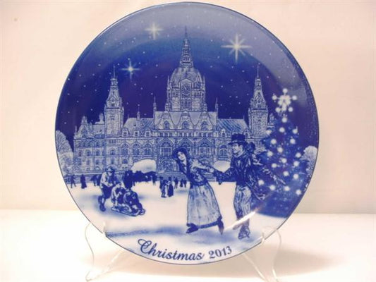 2013 Berlin Design Christmas Plate, English Text