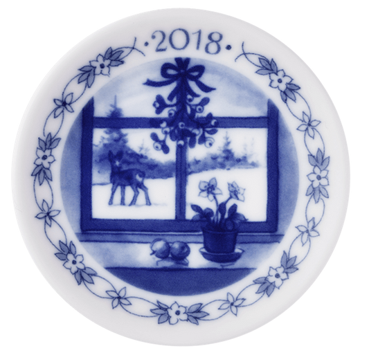 2018 Royal Copenhagen Christmas Plaquette