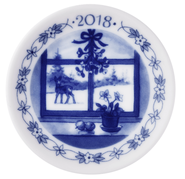 2018 Royal Copenhagen Christmas Plaquette