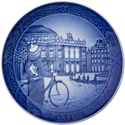 2016 Royal Copenhagen Christmas Plate