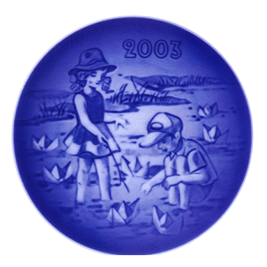 2003 Bing & Grondahl Childrens Day Plate