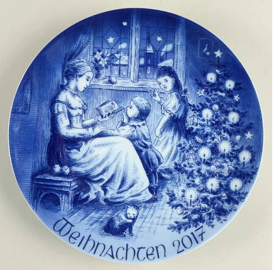 2017 Bareuther Christmas Plate