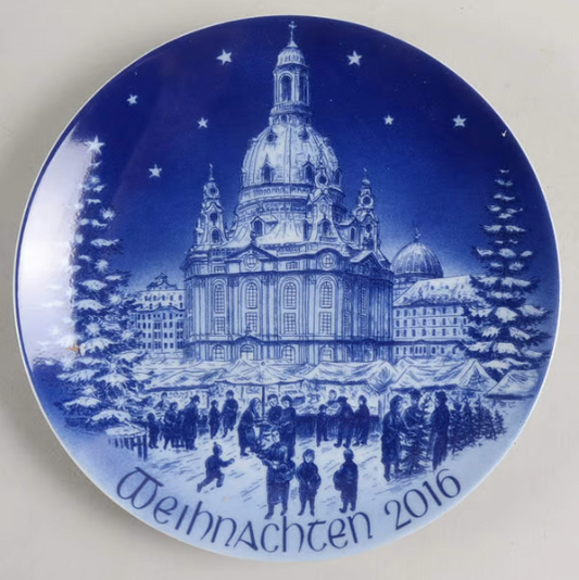 2016 Bareuther Christmas Plate