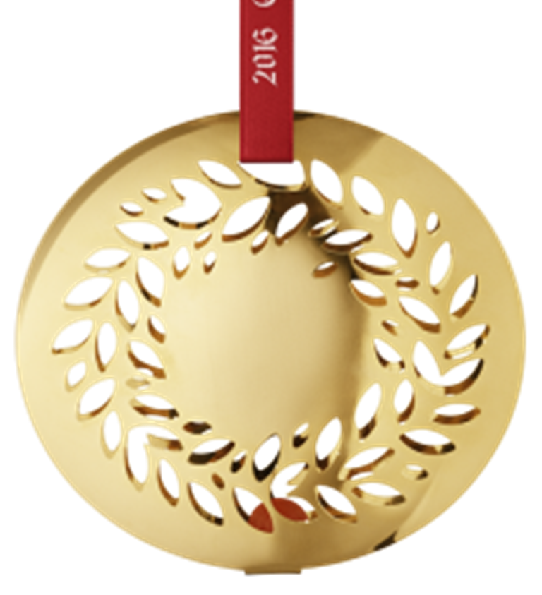 2016 Georg Jensen  Christmas Mobile, (annaul Ornament) Gold Color