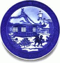 2005 Royal Copenhagen Christmas Plate